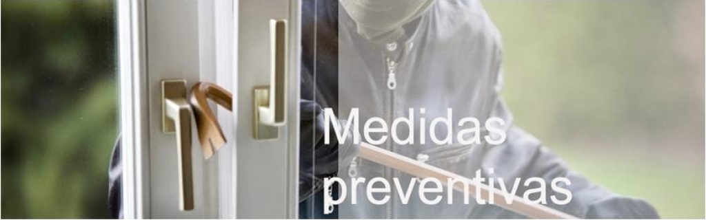 Medidas preventivas contra robos