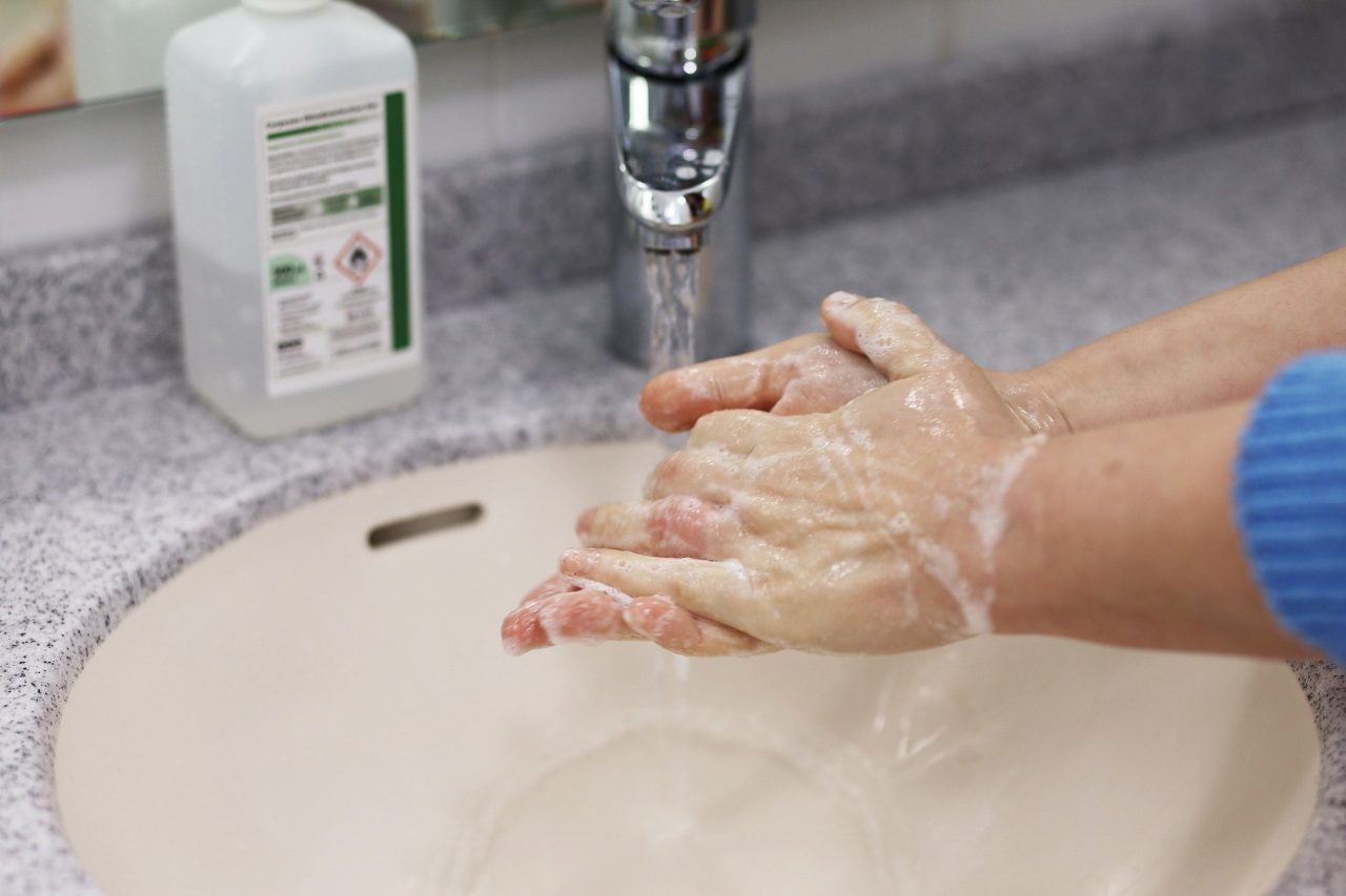 Lavarse bien las manos